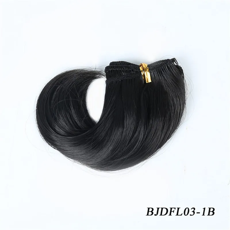 Cataleya очень красивый DIY парик для шарнирной куклы с 15*100 см кукла для волос черный коричневый серебряный многоцветный на выбор
