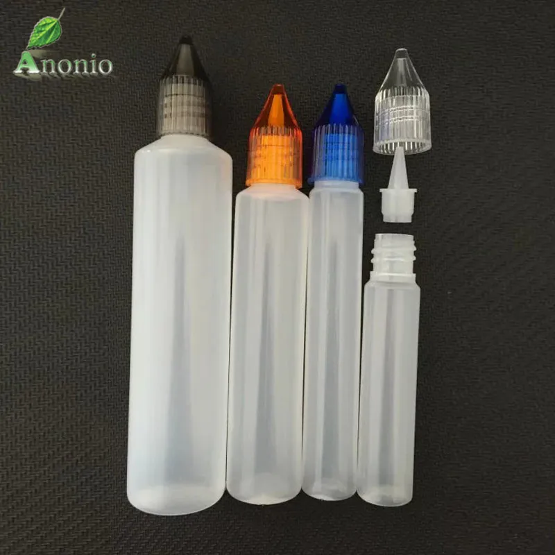 Пластиковая бутылка 15 мл для eliquid ручка PE 30 прозрачная крышка Модные Пустые