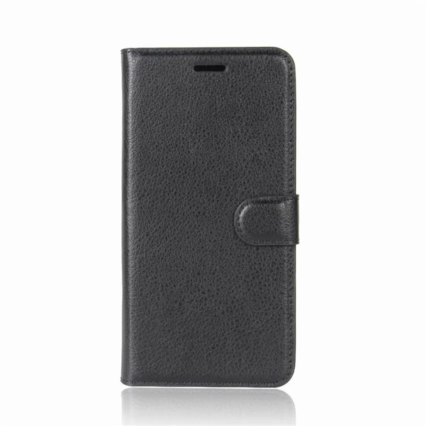 Чехол из искусственной кожи чехол для huawei Y5II Y5 2 huawei Y6 II компактный чехол для Fundas Honor 5A LYO-L21 кошелек чехол для телефона - Цвет: Black