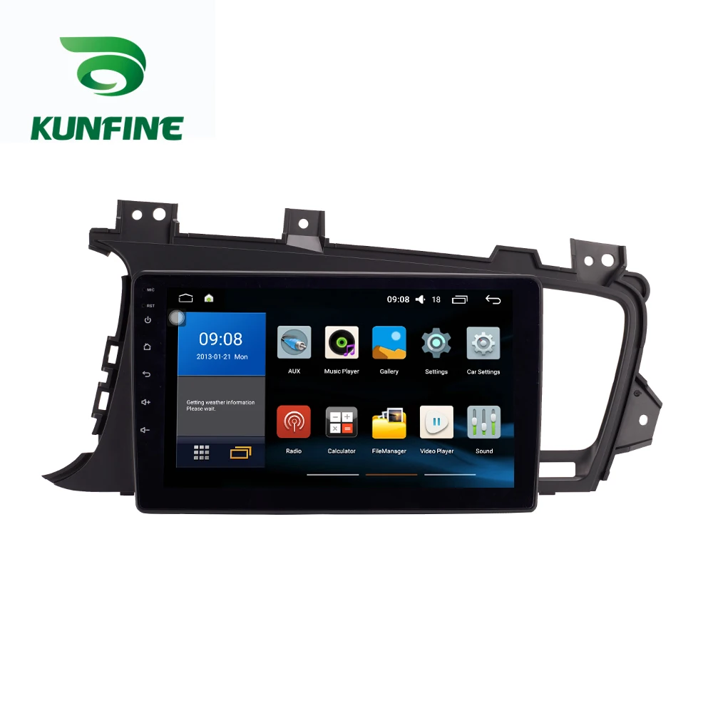 Восьмиядерный 1024*600 Android 8,1 автомобильный DVD gps навигационный плеер Deckless автомобильный стерео для KIA K5 2009- радио головное устройство wifi