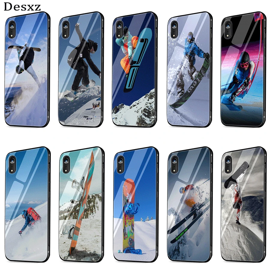 Чехол из закаленного стекла для iPhone X XS XR Max 6 6s 7 8 Plus 5 5S SE|Чехлы-накладки| |