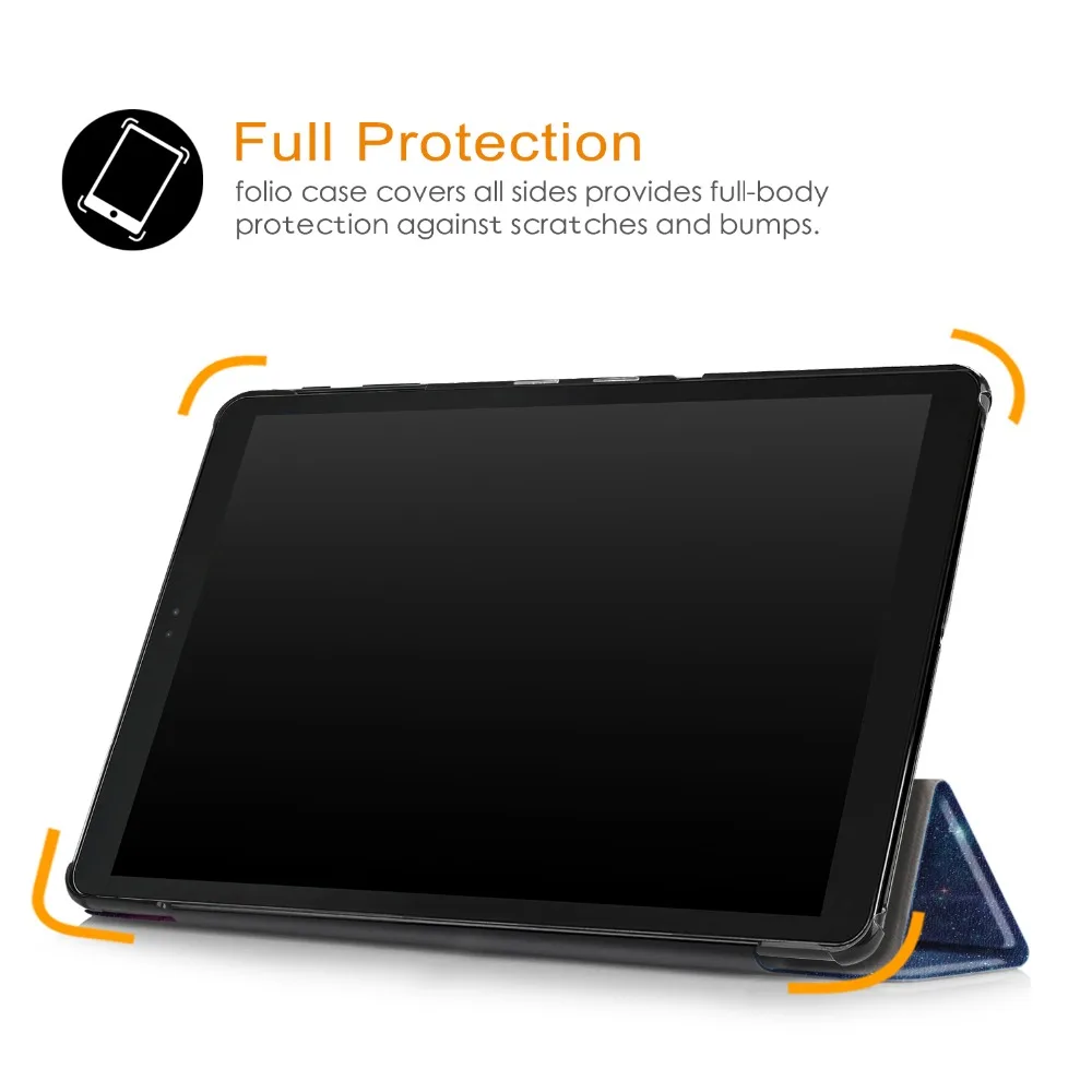Ультратонкий чехол из искусственной кожи для samsung galaxy Tab A 10,5 SM-T590 T595 T597 чехол для планшета samsung galaxy Tab A 10,5 чехол
