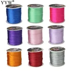 Плетеная нить для бисероплетения, нейлоновая черная атласная китайские узлы, 70 м на катушке, 1 мм, разные цвета