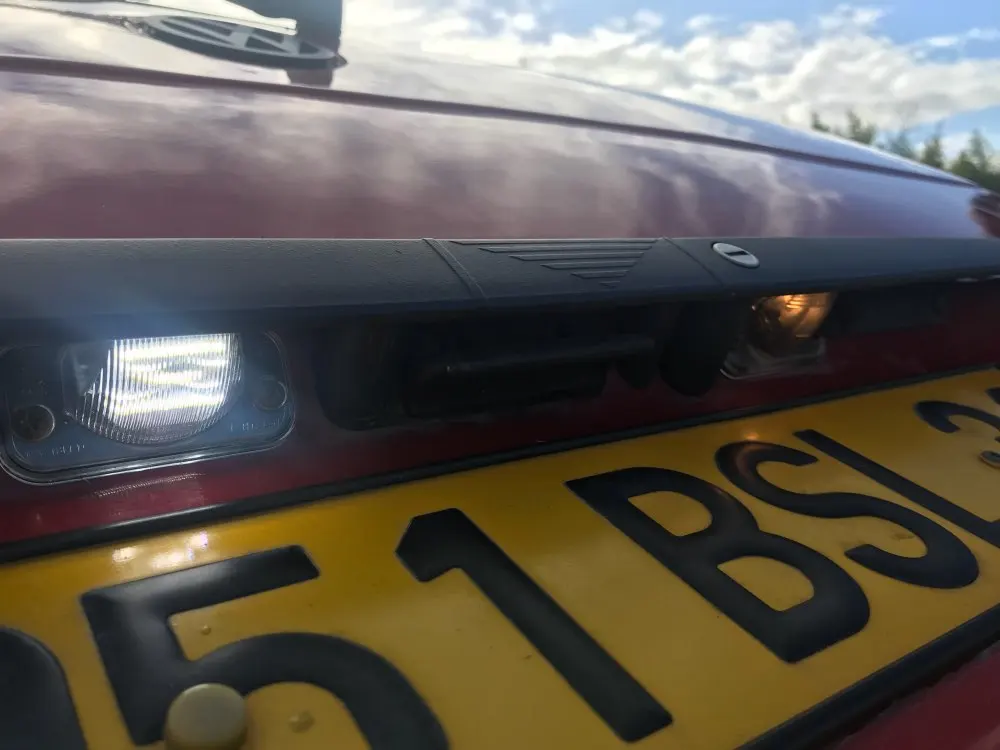 2 шт. 18SMD светильник ний светодиодный номерной знак освещение лампа для VW