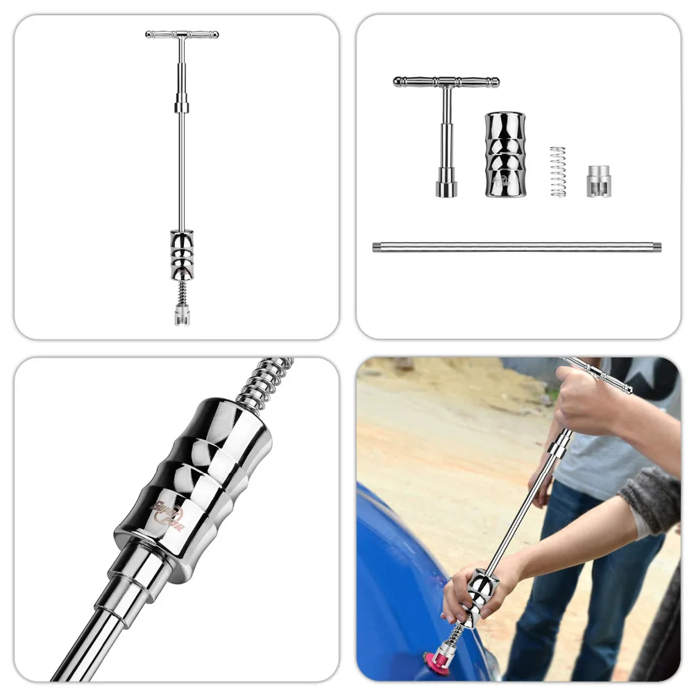 Инструмент PDR для ремонта автомобиля вытяжной молоток с клейкими вкладками