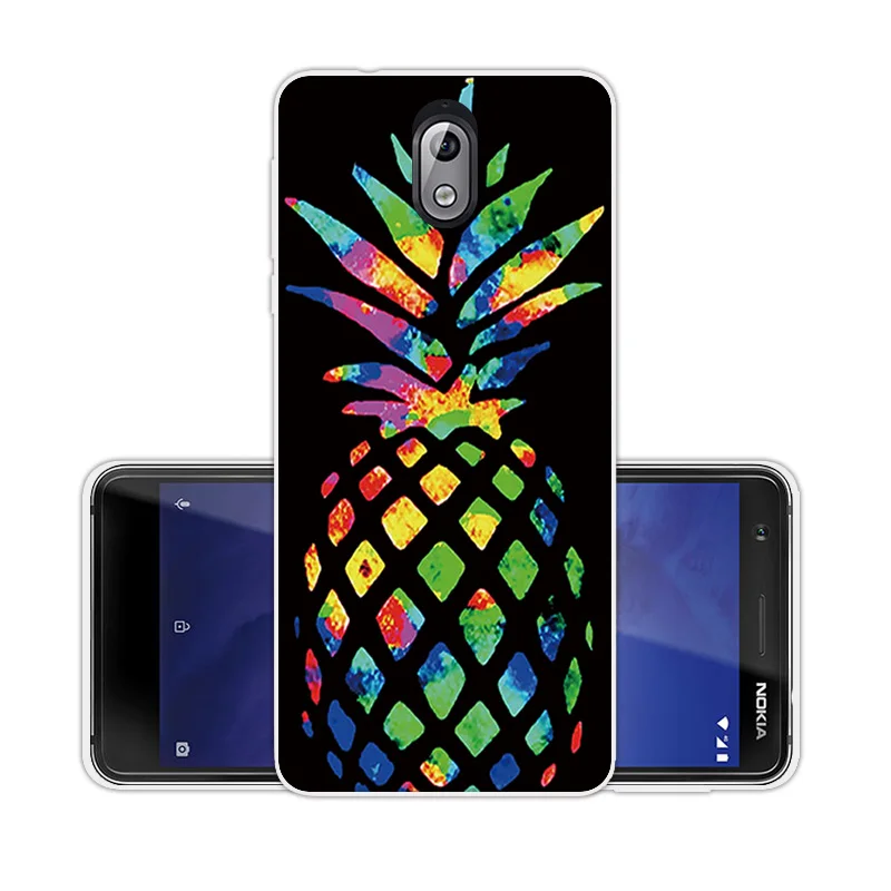 Прозрачный мягкий чехол из ТПУ для Nokia 3 1/3 2018 Skuli чехлы телефонов задней панели