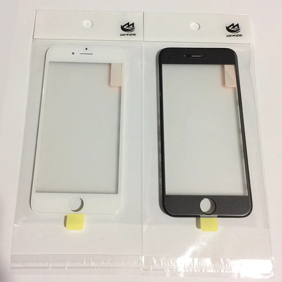 Для iPhone 6 S/6 S Plus 10 шт Высокое качество LCD передний внешний экран стеклянный
