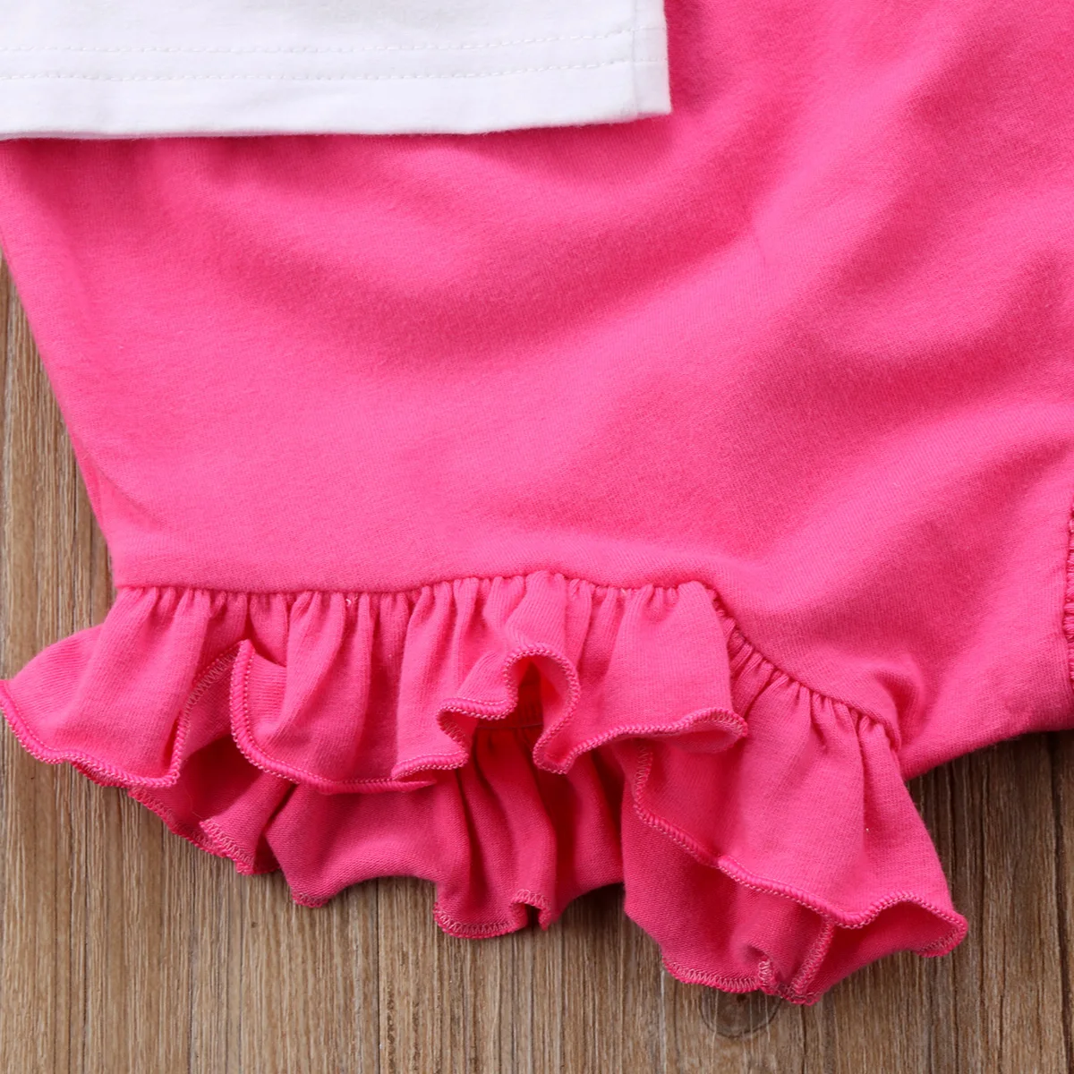 Новинка 2018 топы для новорожденных девочек футболка короткие штаны повязка на