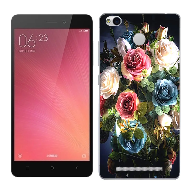 02 Мягкий чехол из ТПУ для Xiaomi Redmi 3 Pro 4A 4Pro, силиконовый чехол для задней панели, защитная пленка с ночной росписью для Redmi 4X 5A, чехол для телефона, Funda - Цвет: 02