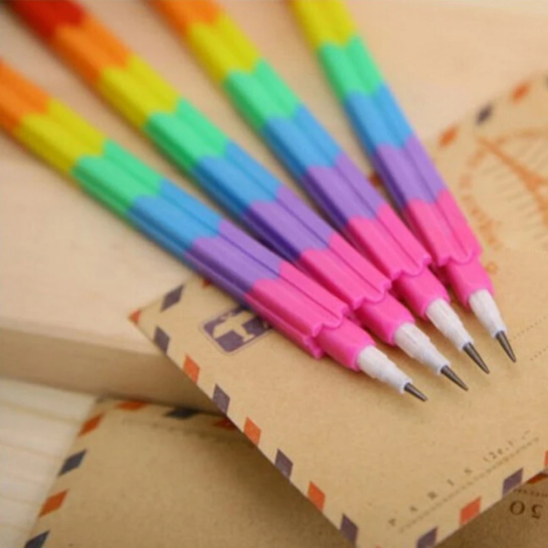 Карандаши строительные блоки 20 шт./лот креативные канцелярские принадлежности