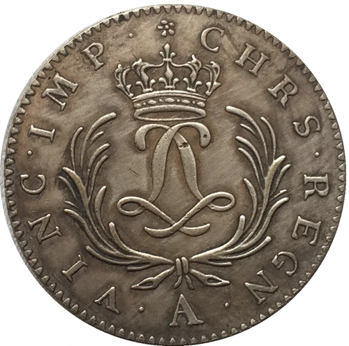 1724 французская Монета КОПИЯ