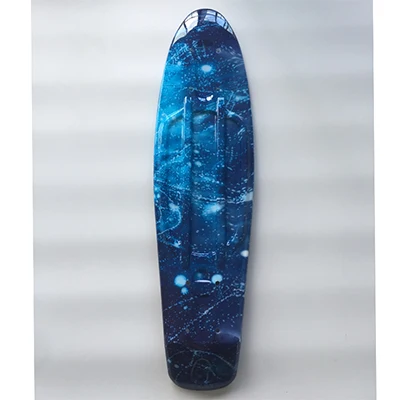 Скейтборд палубы 2" X 6" Peny скейт доска крейсер палубы Замена Diy - Цвет: blue galaxy