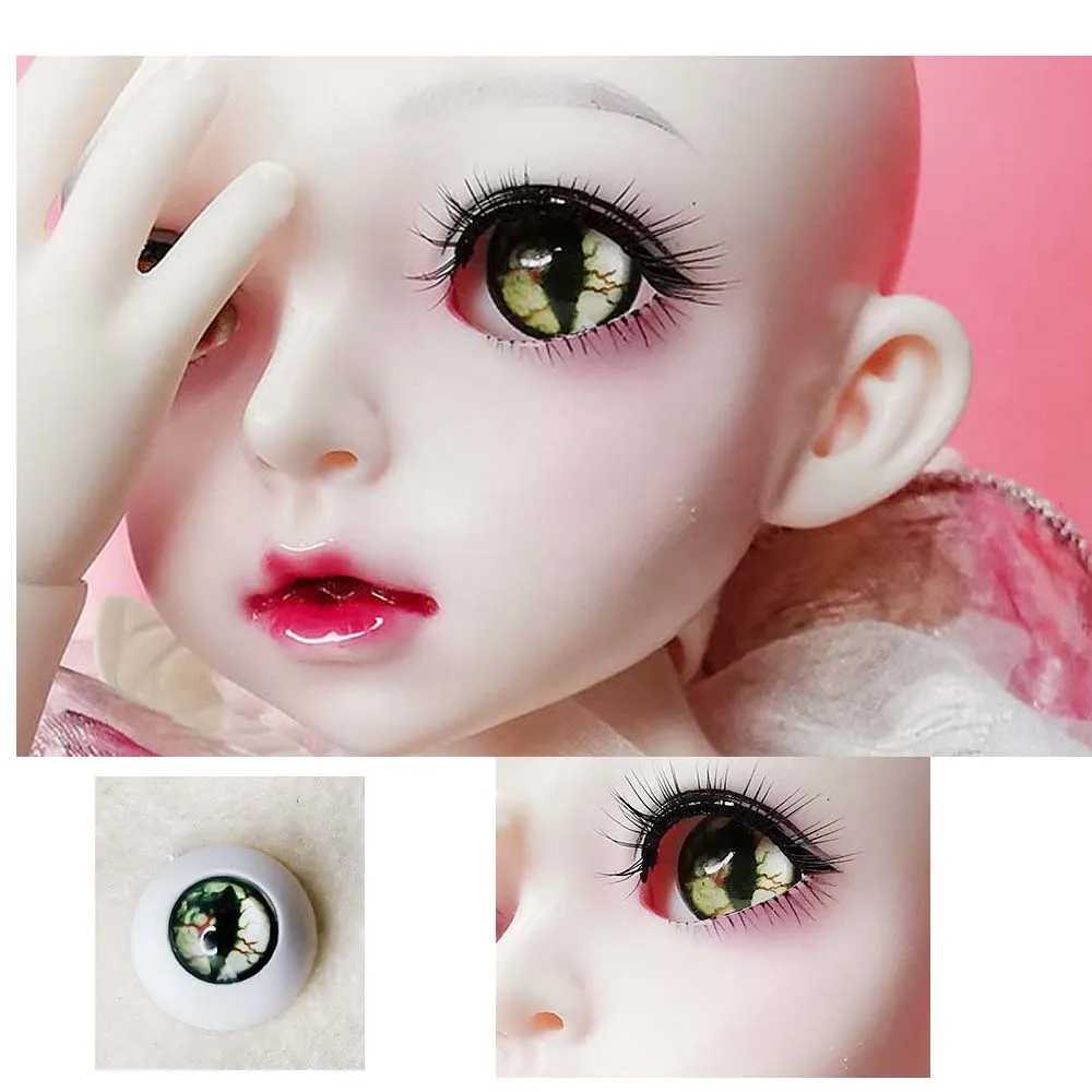 Пластиковые глаза bjd для кукол 1/3 1/4 1/6 sd BJD пластиковые мальчиков и девочек с