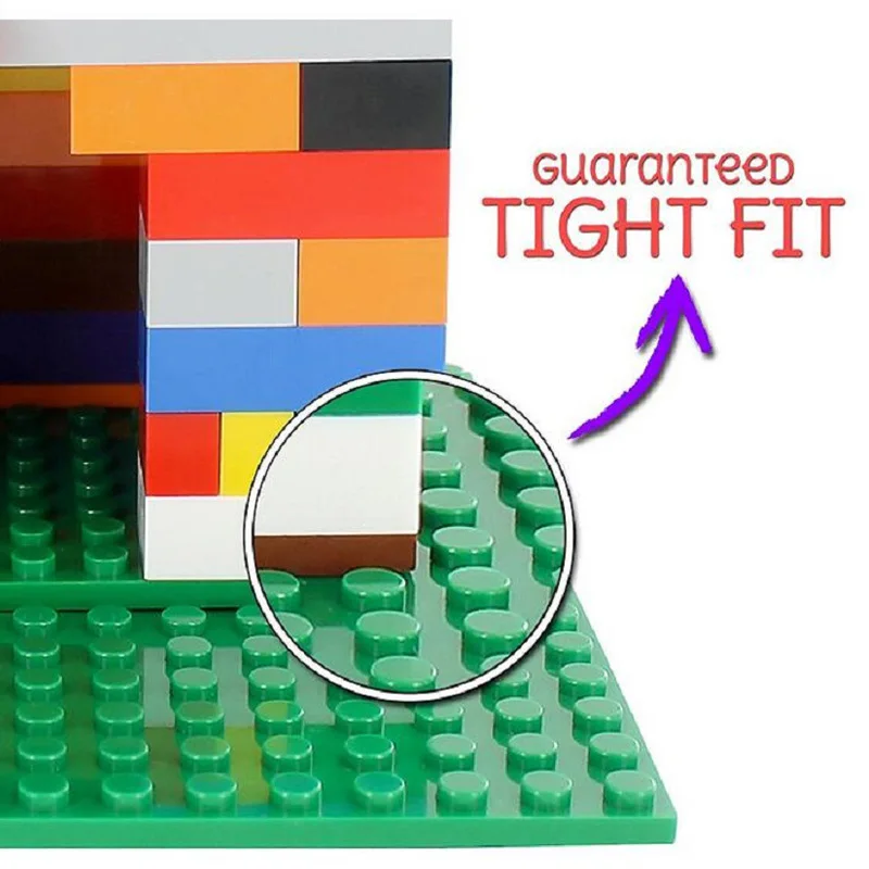 YETAA оптом несколько цветов Ассорти смешанные Строительные кирпичи Legoed DIY