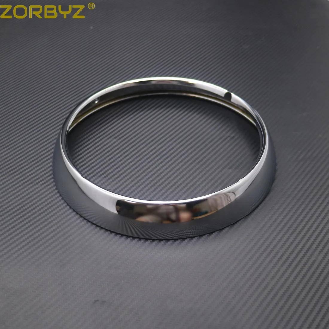 ZORBYZ мотоцикл хром " отделка для передней фары кольцо Крышка для Harley-Davidson FLHT FLHR Touring Road King