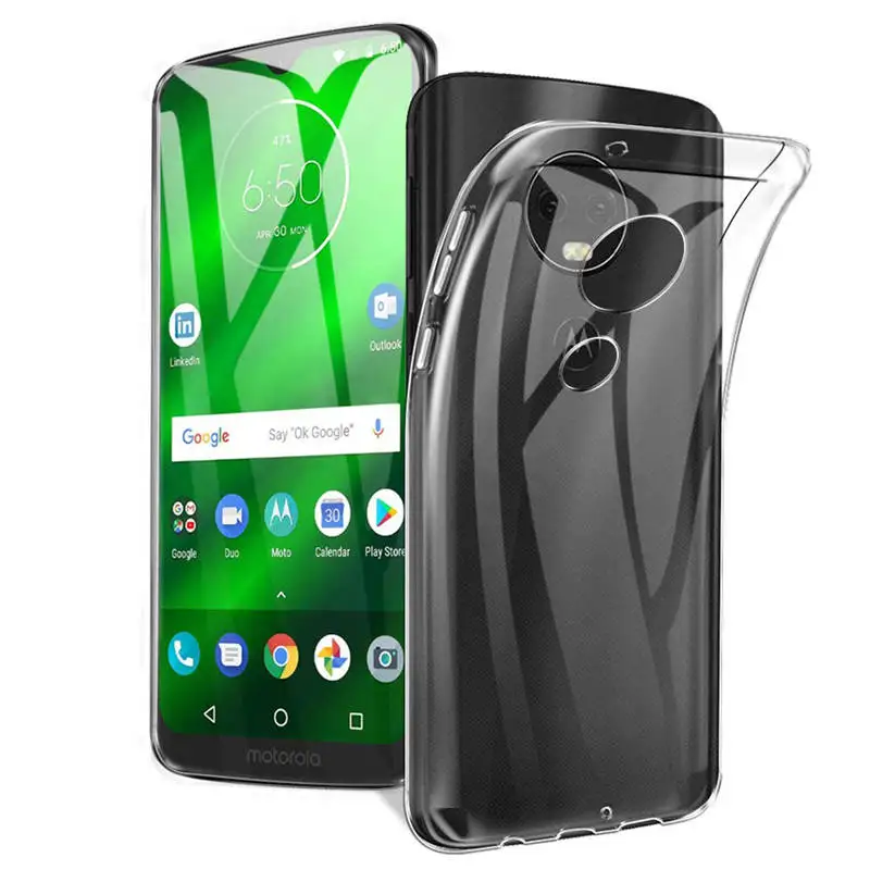 Для Motorola Moto G7 случае плюс Чехол Мягкий силиконовый чехол для телефона Мощность G 7