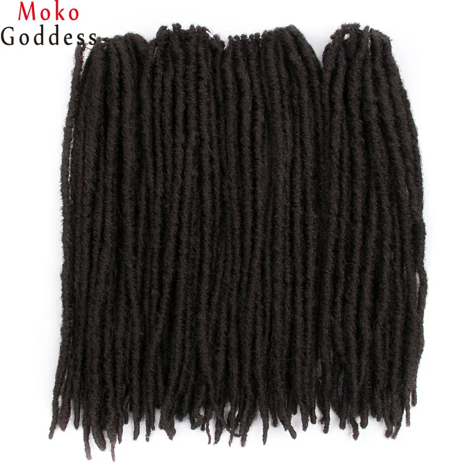 MokoGoddess 18 InchSynthetic плетение пряди волос термостойкие волокно Jumbo искусственные