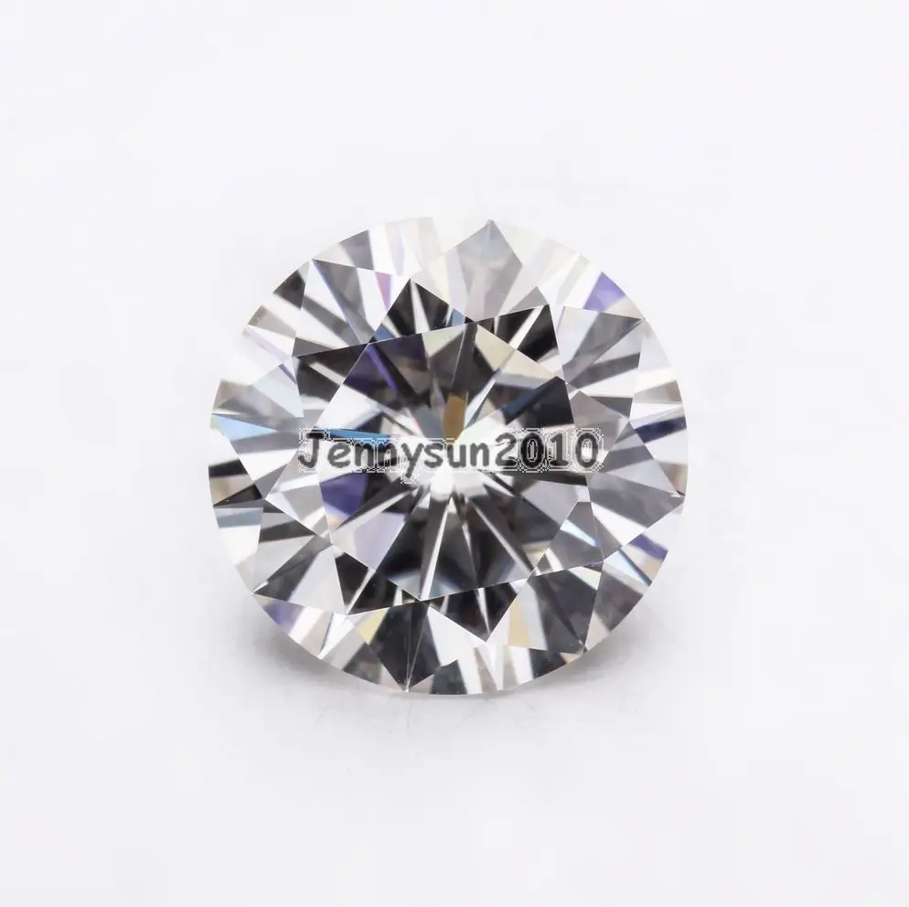 Бриллиант круглой огранки 1 карат до 4 настоящие свободные моисаниты EF 3 мм 10 VVS1/2