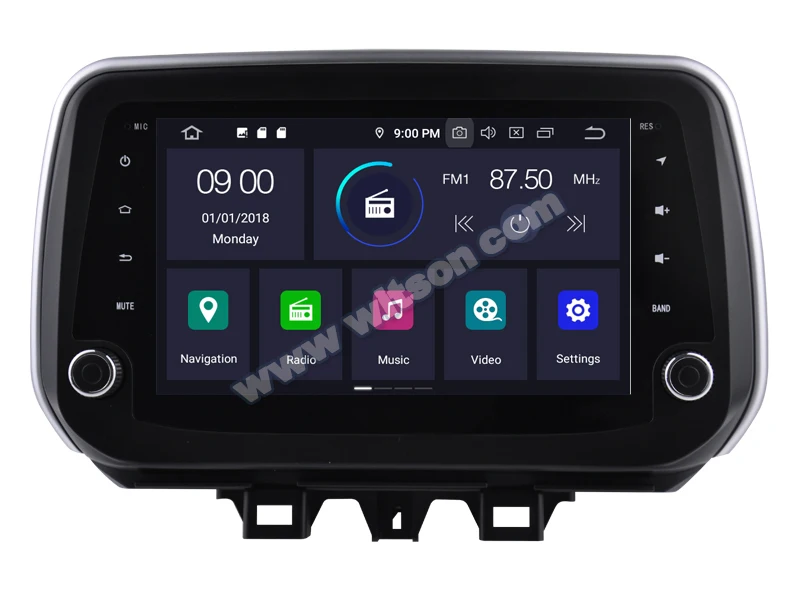 Автомобильный DVD-плеер WITSON Android 10 Octa core PX5 для HYUNDAI TUCSON IX35 2018 IPS экран 4 ГБ ОЗУ 64 Гб ПЗУ