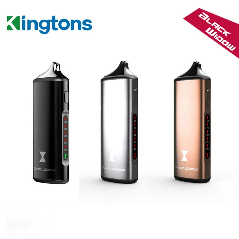 100% Оригинальный мод для сухой травы Черная Вдова Kingtons травяной испаритель вейп