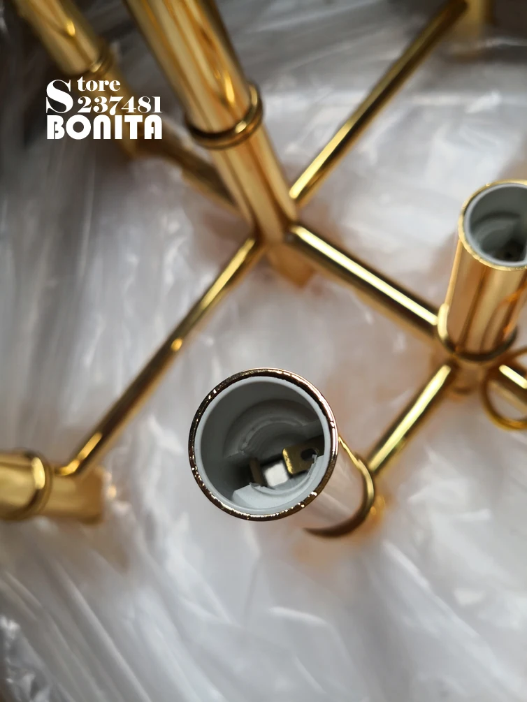 Подвесные светильники для столовой Jonathan Adler Meurice Post-современный дизайн, подвесной светильник, железная трубка, светодиодные подвесные светильники