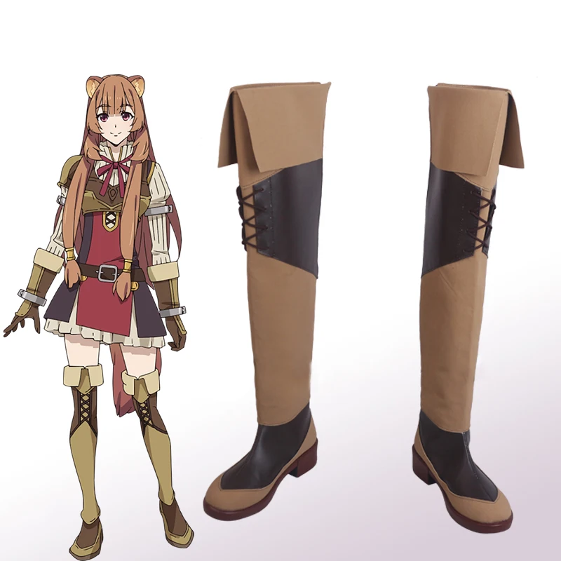 Обувь для костюмированной вечеринки в стиле аниме The Rising of the Shield Hero рафтала