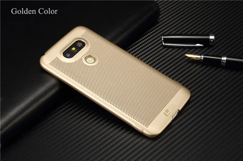 g5 gold Роскошный бренд, ультра тонкий сетчатый чехол для LG G5, чехол s и чехлы для g5 SE, оригинальные аксессуары - Цвет: g5 gold