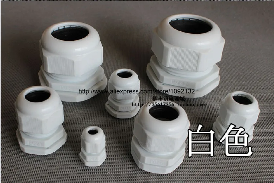 Водонепроницаемый нейлоновый Пластиковый Кабельный соединитель PG25 1 шт.