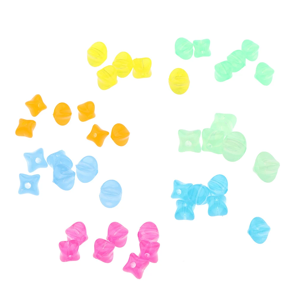 100 г квадратные акриловые бусины в форме желе для шитья одежды сумок