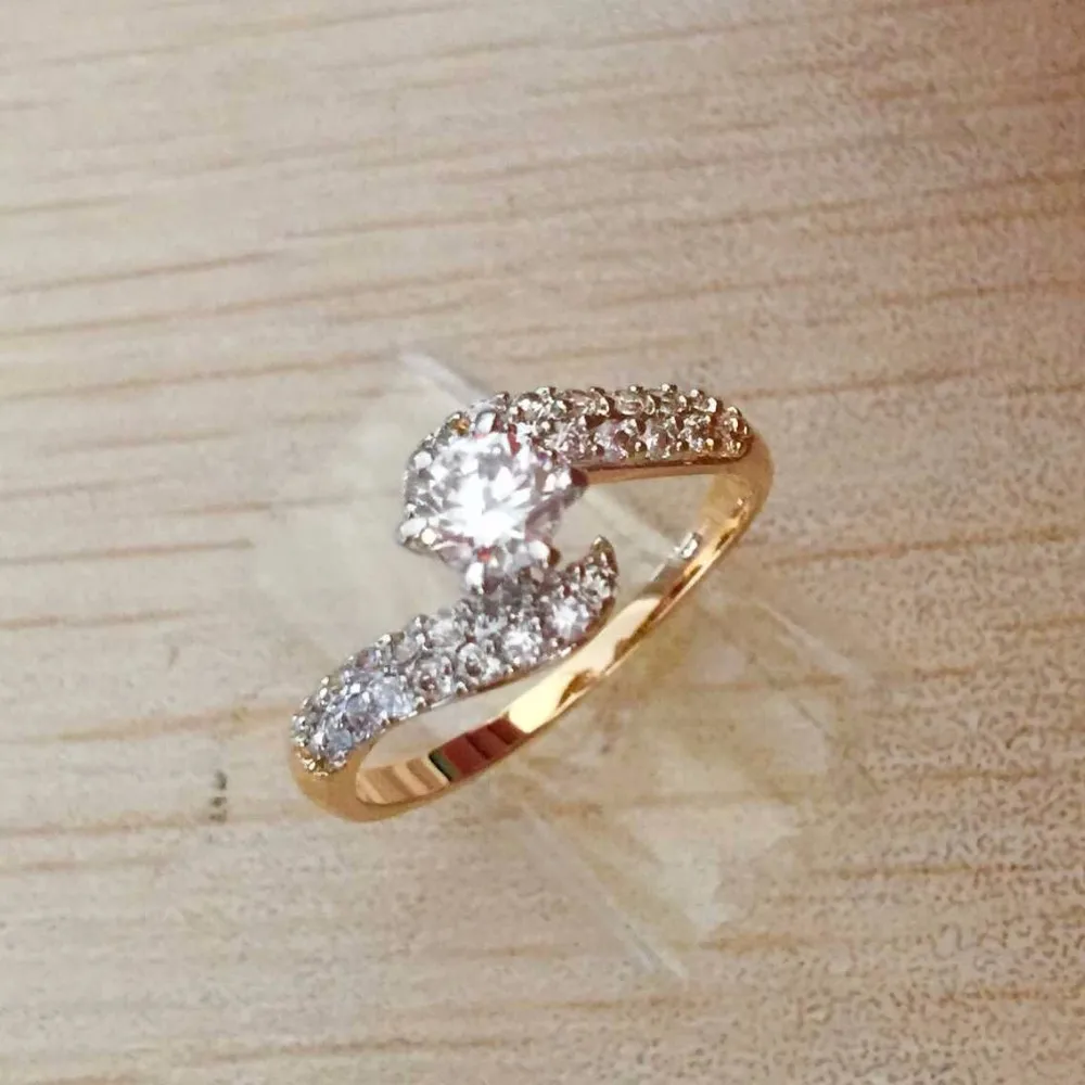 AAA + Цирконий Себе женская Обручальное Кольцо Набор | Украшения и аксессуары