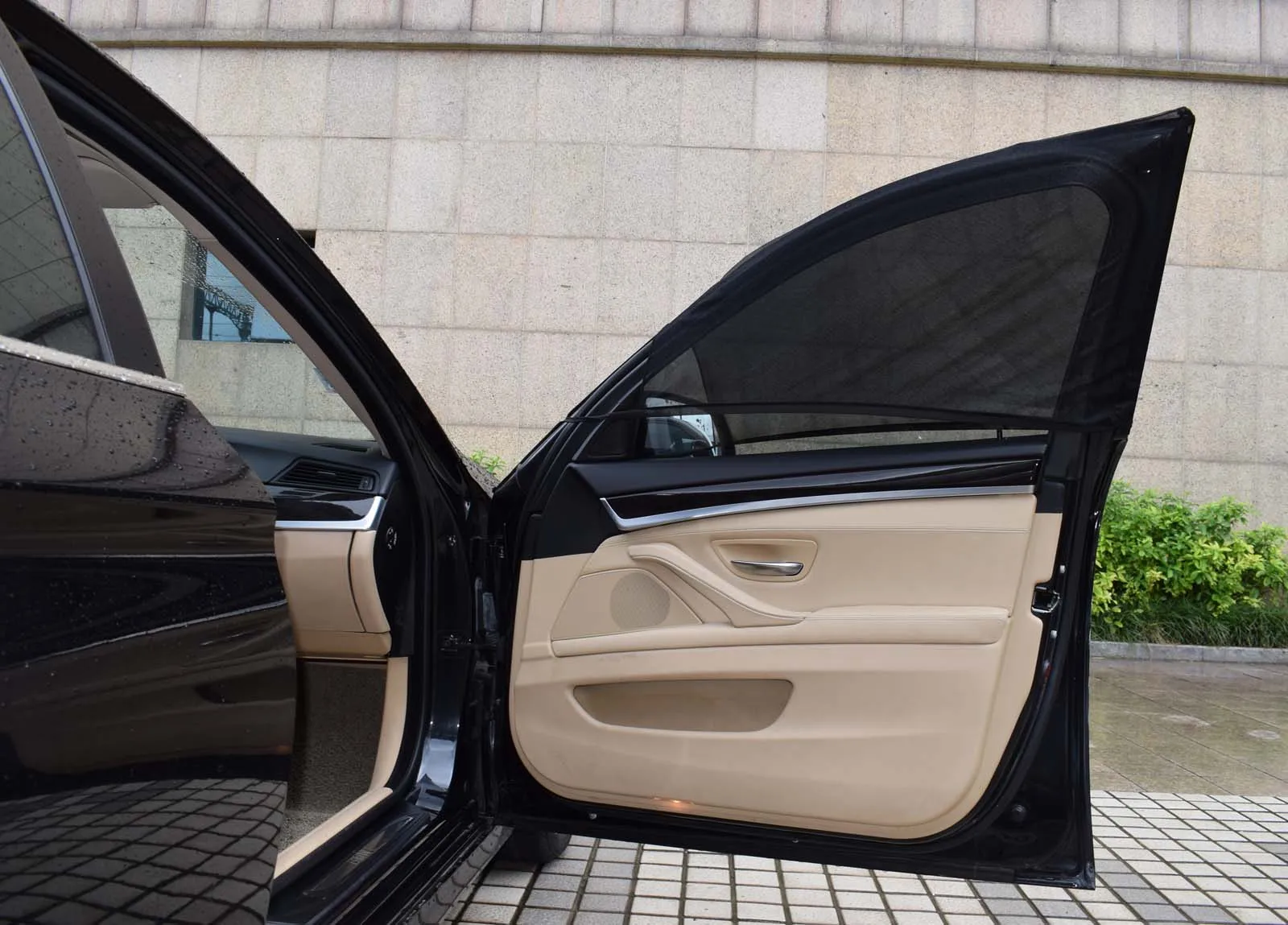 SMILING WAY# Автомобильная Солнцезащитная шторка из сетчатой ткани с защитой от солнца, защита от солнца, защита от солнца, шторка спереди и сзади