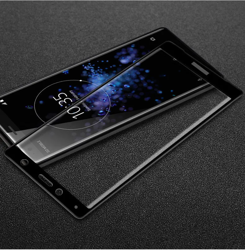 IMAK СПС sony Xperia XZ2 компактное защитное закаленное Стекло для sony XZ2 компактный Стекло 3D с загнутыми краями на весь экран Экран протектор
