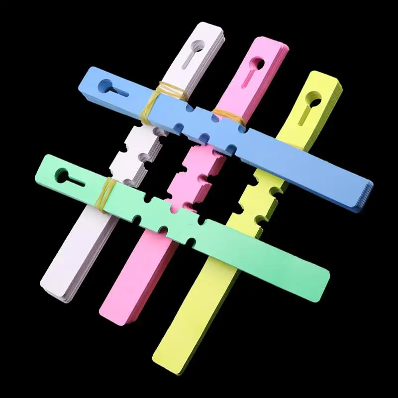 5 colors x6pcs 30 шт. садовая бирка для сада, этикетка для саженцы деревьев, растений, фруктовых деревьев, вывески, инструмент для классификации карт - Цвет: 5 colors x6pcs
