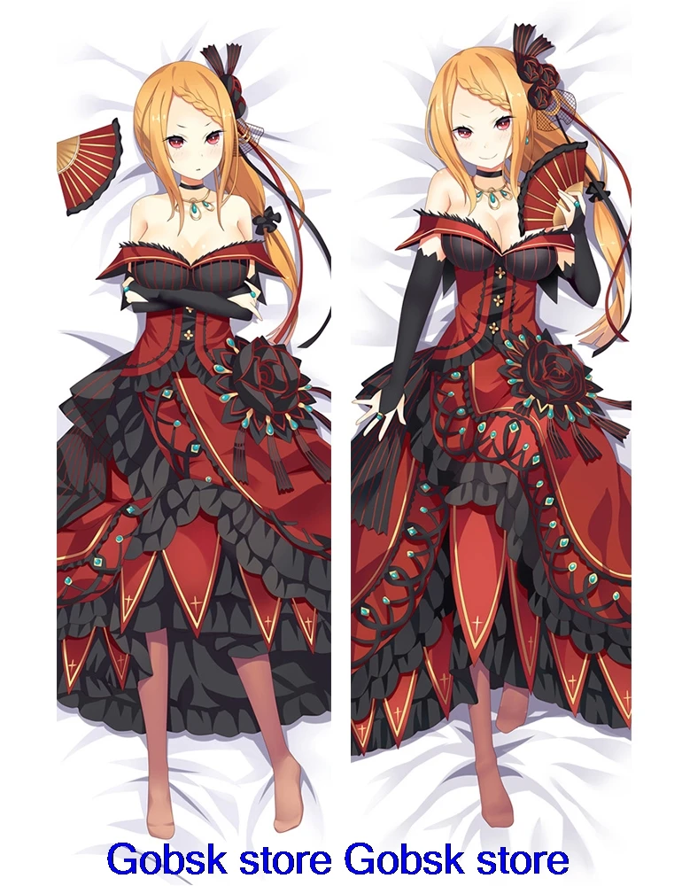 Может обновить аниме Re Zero Hajimeru Isekai Seikatsu Emilia Rem Ram Beatrice Подушка «Dakimakura» чехол обнимающий тело наволочка