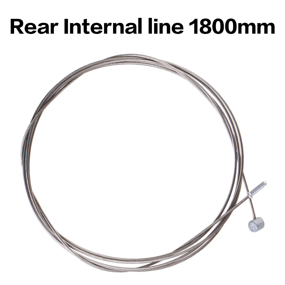 Internal line 1800mm Тормозной механизм горного велосипеда трос тормоза передний задний внутренний внешний велосипедный трос Велосипедный тормозной кабель внутренняя линия из нержавеющей стали - Цвет: Internal line 1800mm