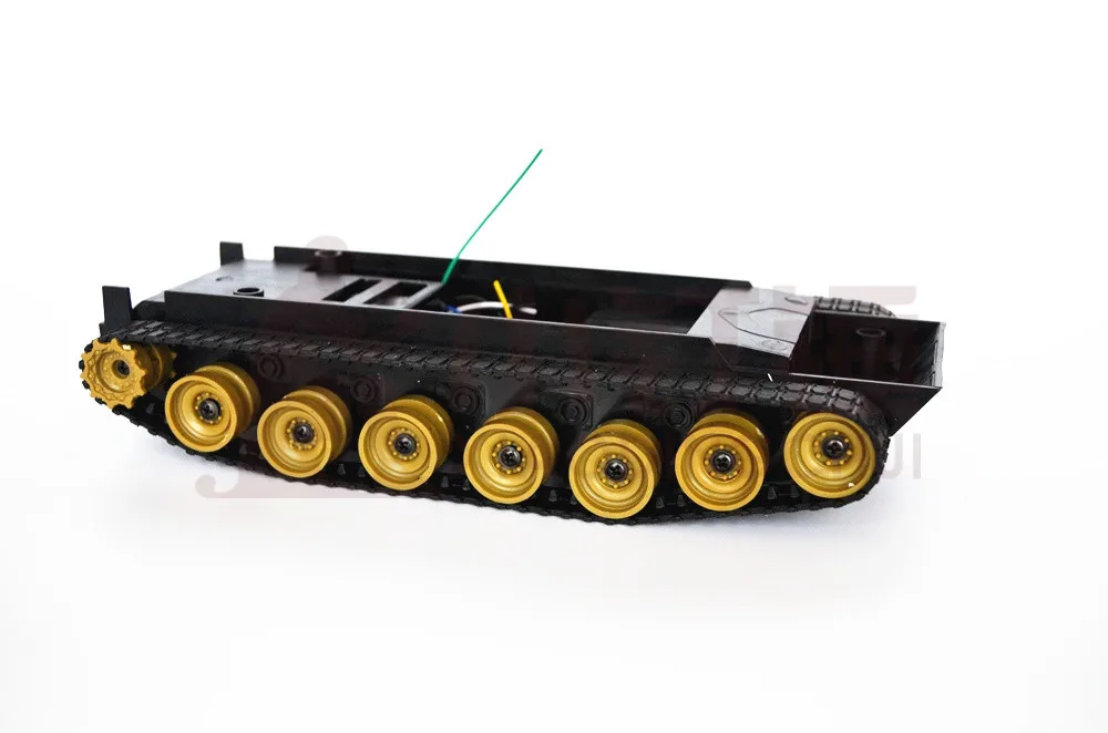 Недорогой робот танк платформа шасси автомобиля DIY гусеничный автомобиль для