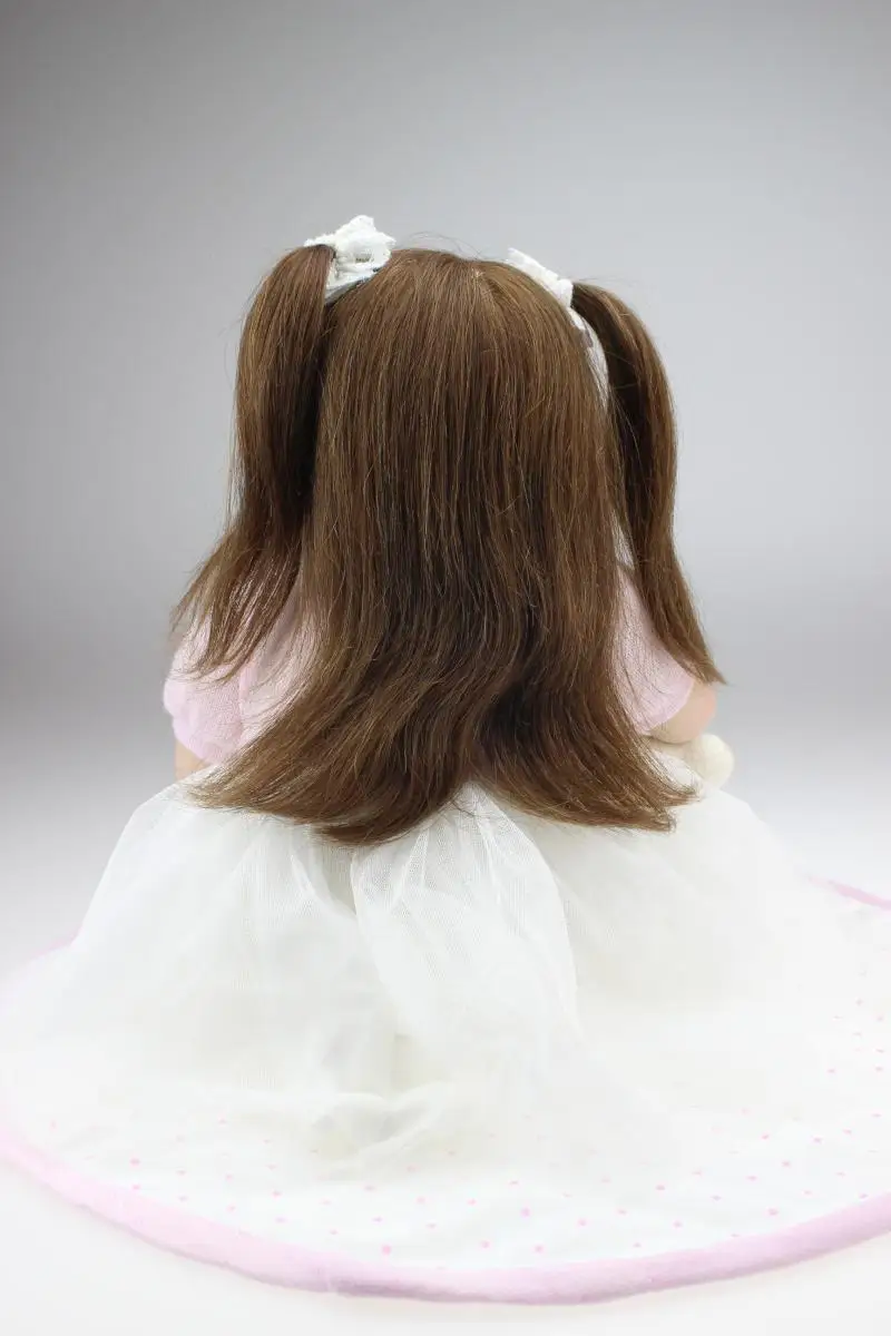 Kawaii 55 см детские игрушки для девочек кукла девочка реалистичные куклы