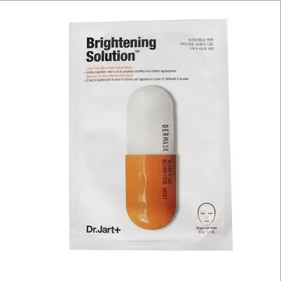 Brightening 8 цветов, Dr.Jart+ маска, водная струя, Успокаивающая Гидра раствор, маска для лица, маска для лица с гиалуроновой кислотой, увлажняющая Корейская маска от акне - Цвет: Brightening