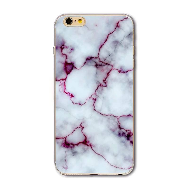 Мрамор камень изображения окрашены телефон Чехлы для мангала iPhone 6 6S 4.7