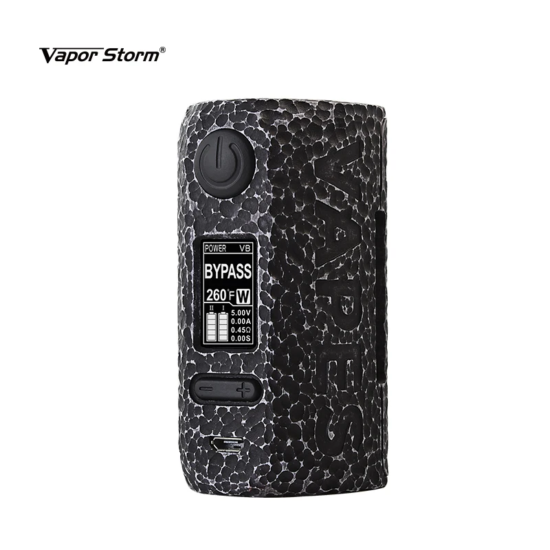 Iron Ore Vapor Storm Storm230 Bypass 200 Вт VW TC Box Mod Vapes модный мод с поддержкой двойной батареи 18650 электронная Сигарета RDA RBA RDTA - Цвет: Iron Ore