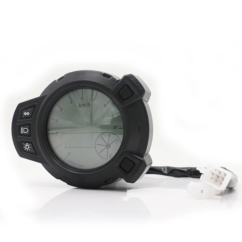 Nordson 7 цветов мотоциклетные инструменты 10000 RMP LCD мотоцикл спидометр тахометр