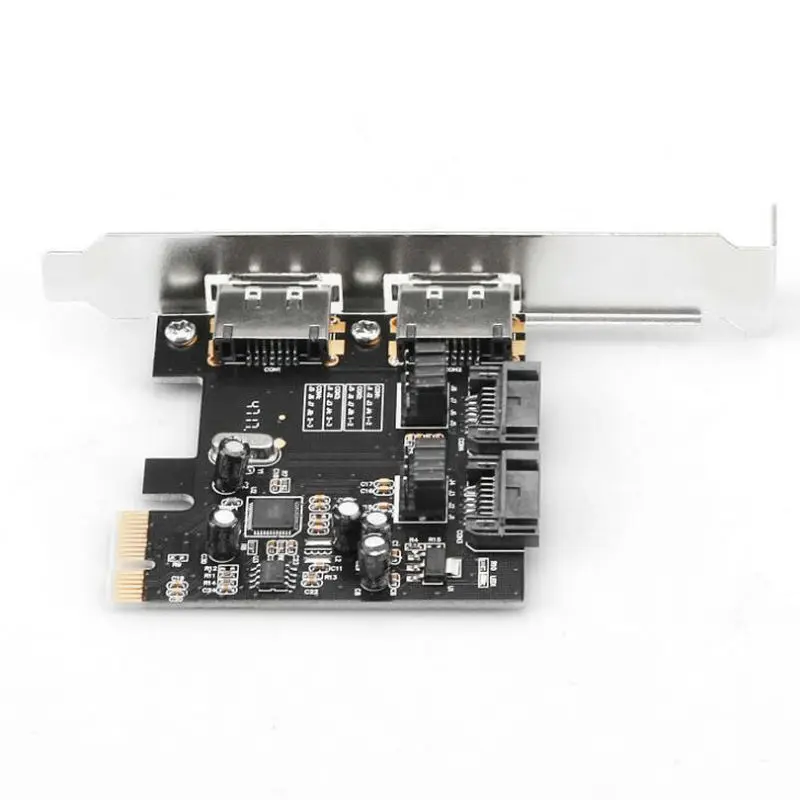 Great-Q Hot PCI E Express на SATA 3 0 eSATA адаптер конвертер удлинительная карта | Компьютеры и