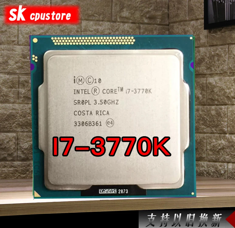 Intel Core i7 3770 К 3.5 ГГц quad-core 8 МБ Кэш с HD Graphic 4000 TDP 77 Вт настольного LGA 1155 Процессор