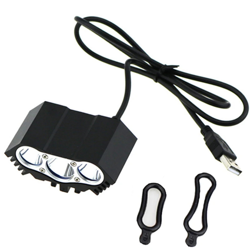 Фонарь налобный велосипедный с USB-портом 8 4 в 6000 лм | Велофонари