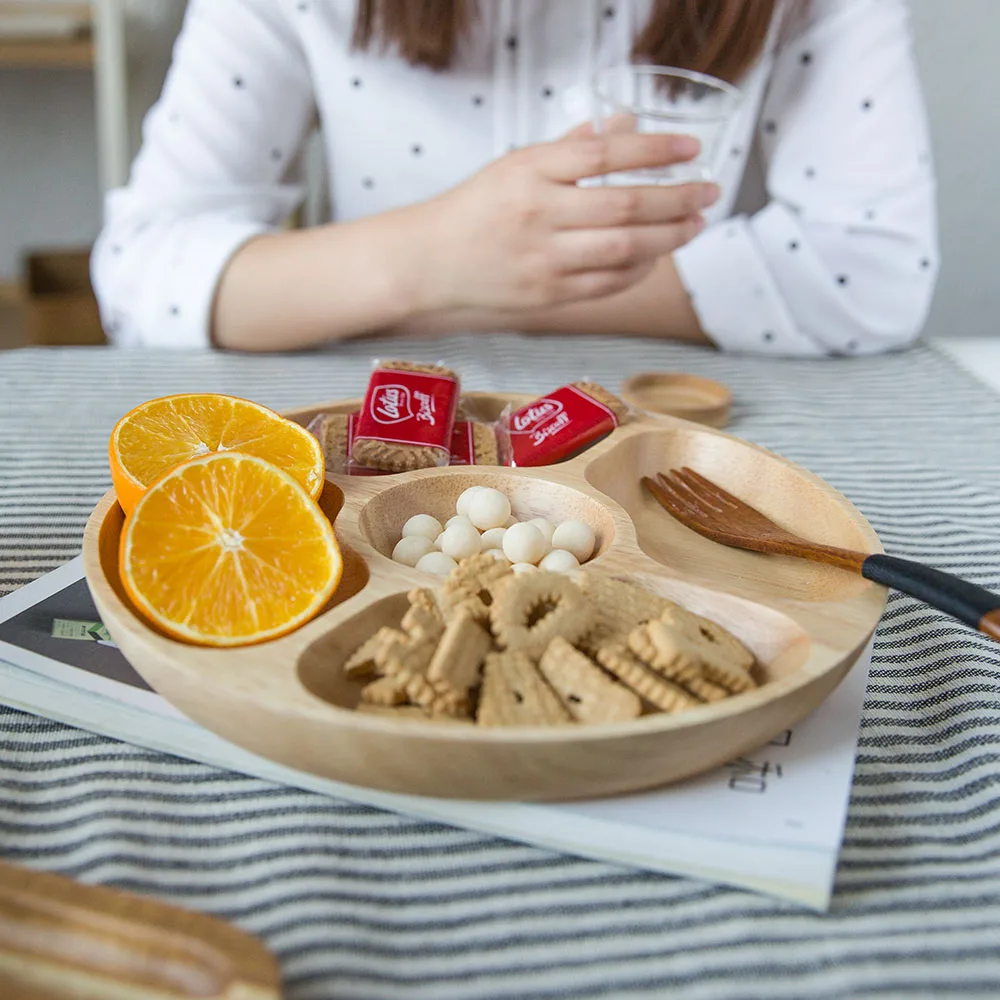 Домашний сад кухня столовая посуда для бара тайская резина дерево ручная работа