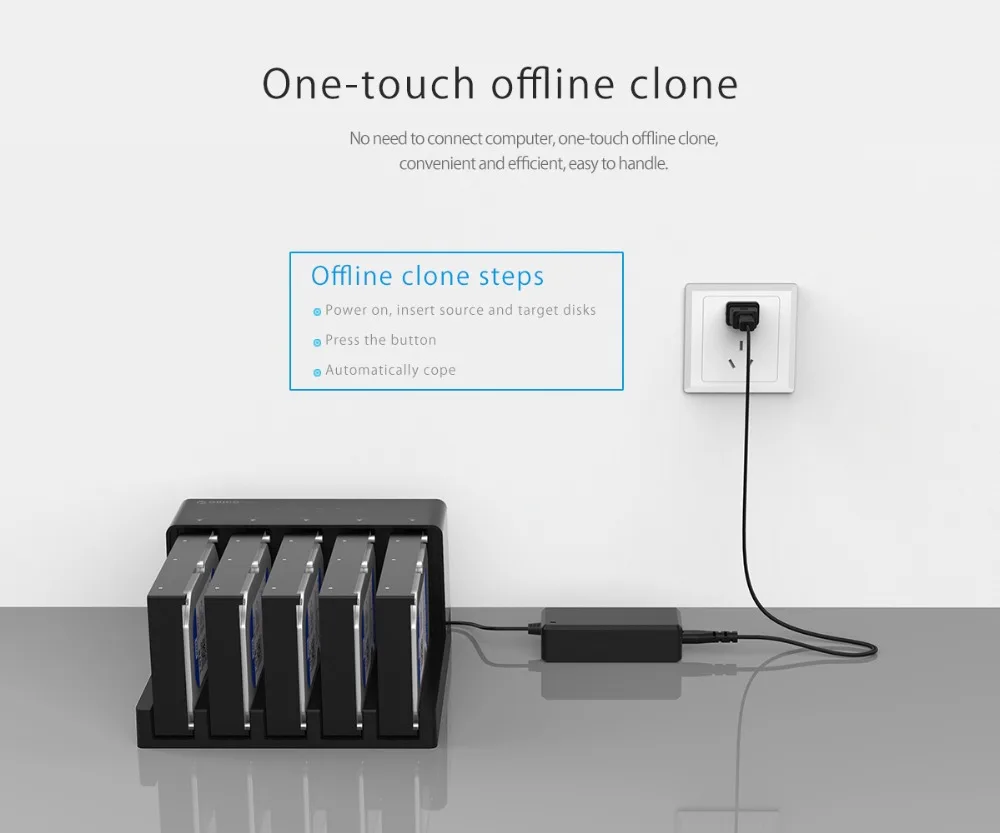 Док станция ORICO для 5 жестких дисков с USB 3 0 на Sata|Корпус жесткого диска| |