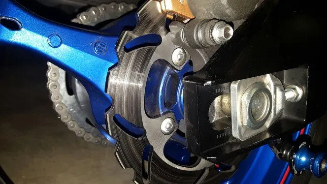 BIKINGBOY для Suzuki SV 650 SV650S 03-10 09 08 K7 K6 K5 K4 K3 K2 SV1000 1000 S 03 04 05 06 07 задний тормозной диск