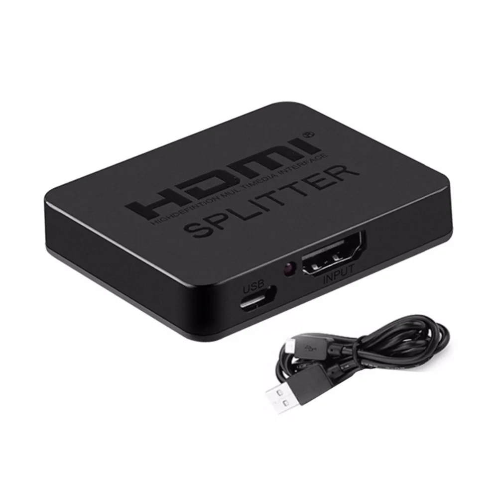 3 портовый HDMI концентратор 1080P видео переключатель сплиттер 1 в 2 выхода усилитель
