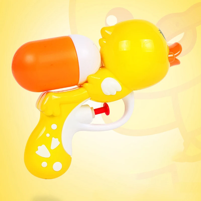 Игрушечный водяной пистолет утка мультфильм пляж желтый для детей студентов