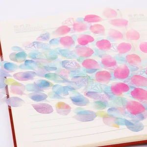 Наклейка декоративная лепестки сезона, 1 шт.